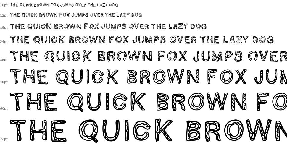 Ginumber1 font Waterfall