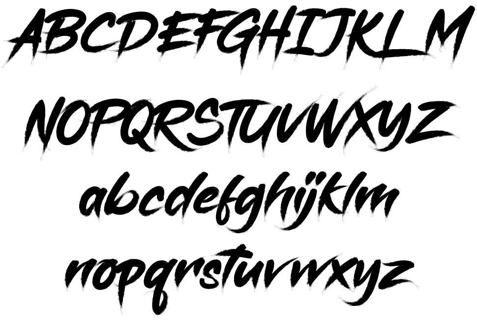 Gisbon font Örnekler