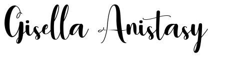 Gisella Anistasy 字形