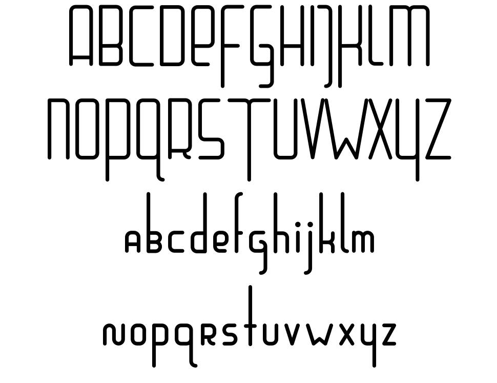 Glasberg フォント 標本