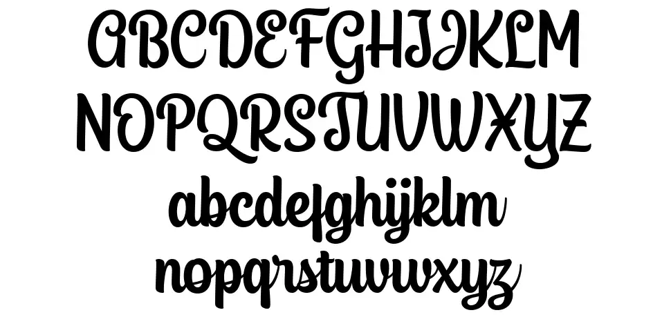 Glasgow Scriptfont specimens