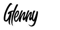Glenny font
