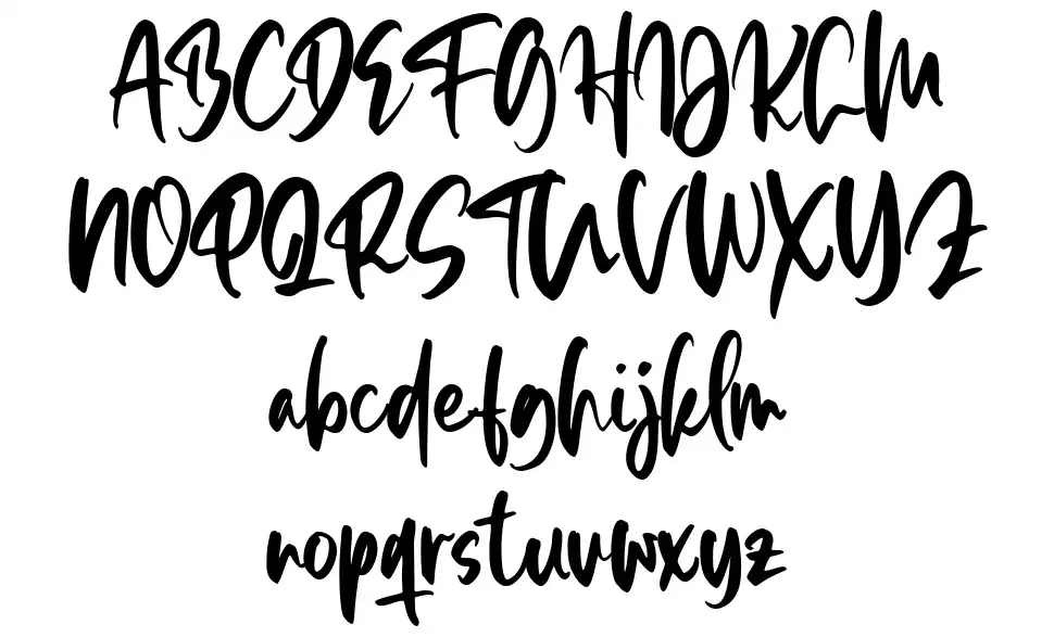 Glibwood Anthemfont specimens