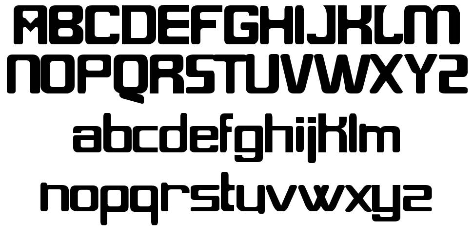 Glix font specimens