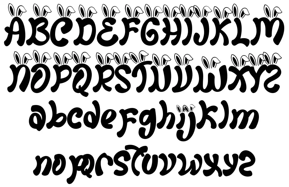 Glorious Easterfont specimens