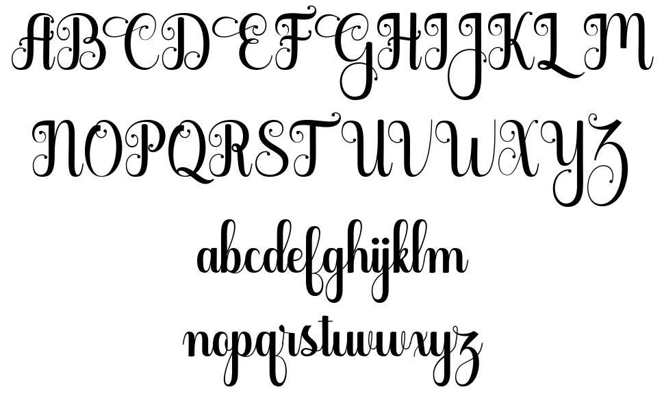 Gloritta Script font