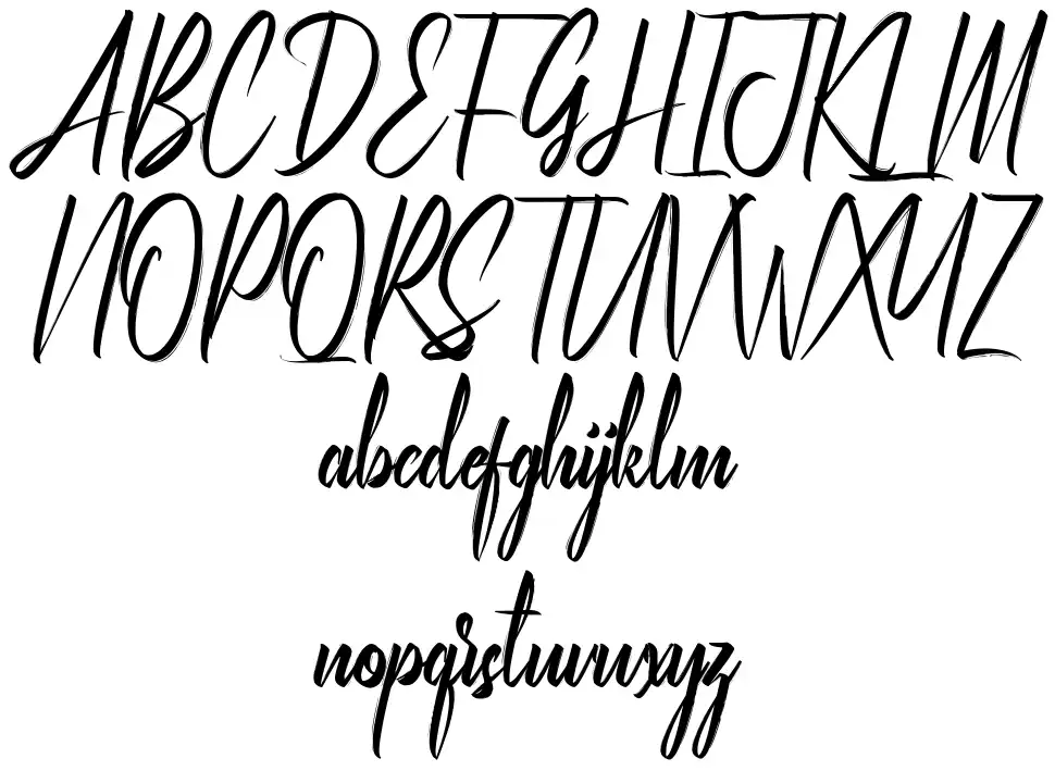 Glossariest font specimens