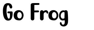 Go Frog czcionka