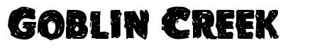 Goblin Creek 字形
