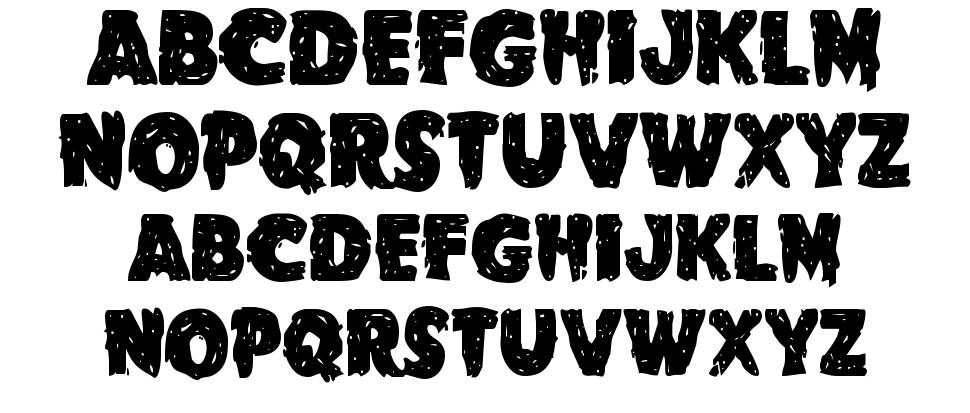 Goblin Creek 字形 标本