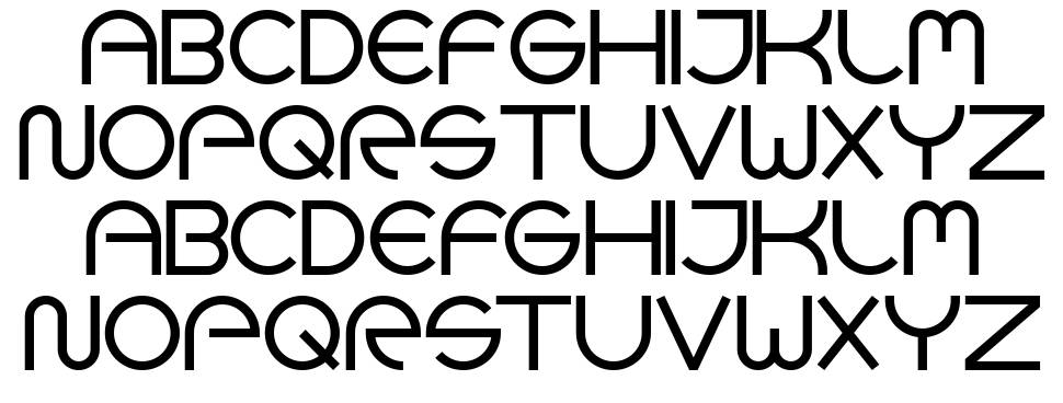 Goca Logotype Beta 字形 标本