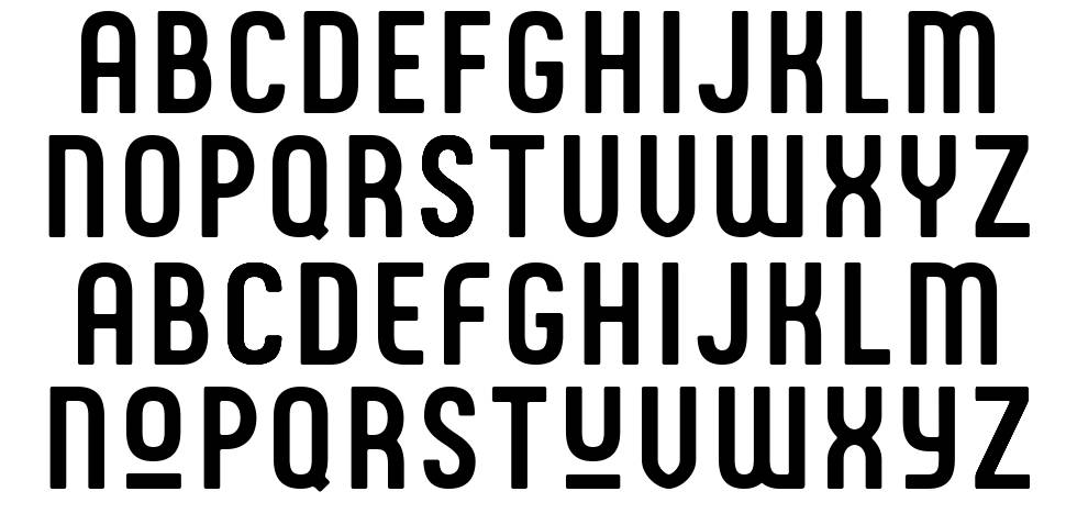 Godiva font specimens