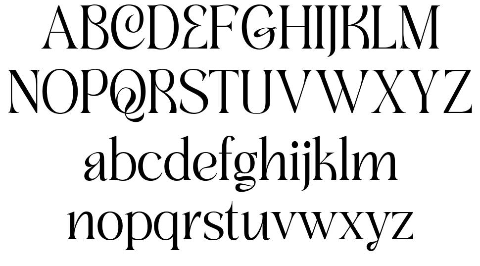 Gofar Serif font specimens