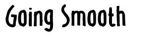Going Smooth font