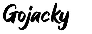 Gojacky font