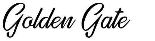 Golden Gate font