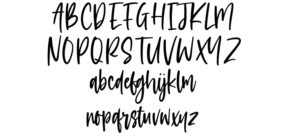 Goldmindfont specimens