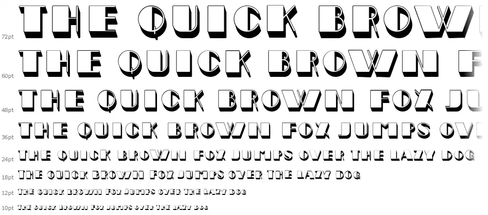 Golem font Waterfall