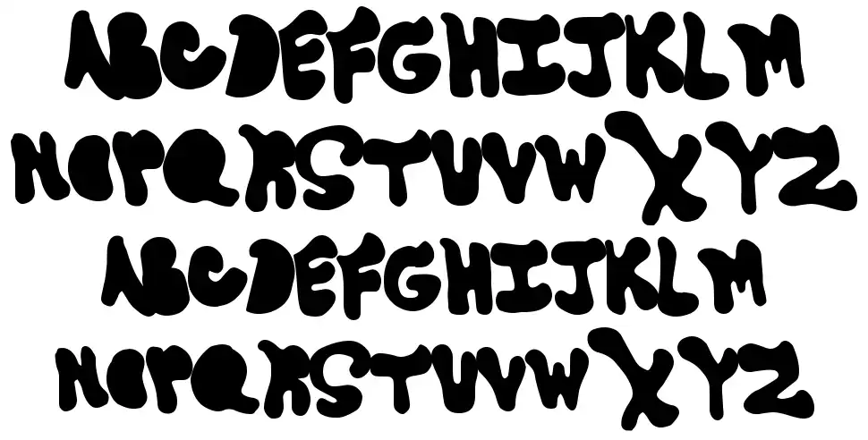 gone-away-font-by-xerographer-fonts-fontriver
