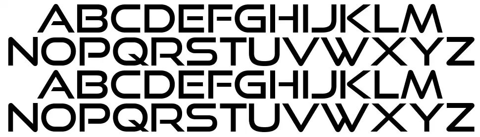 Good Times font specimens