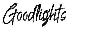 Goodlights font
