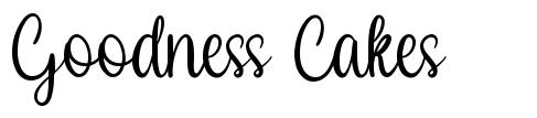 Goodness Cakes font