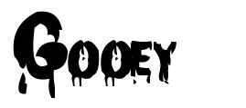 Gooey font