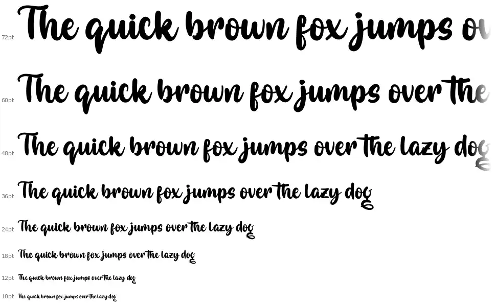 Gorgeousfont waterfall