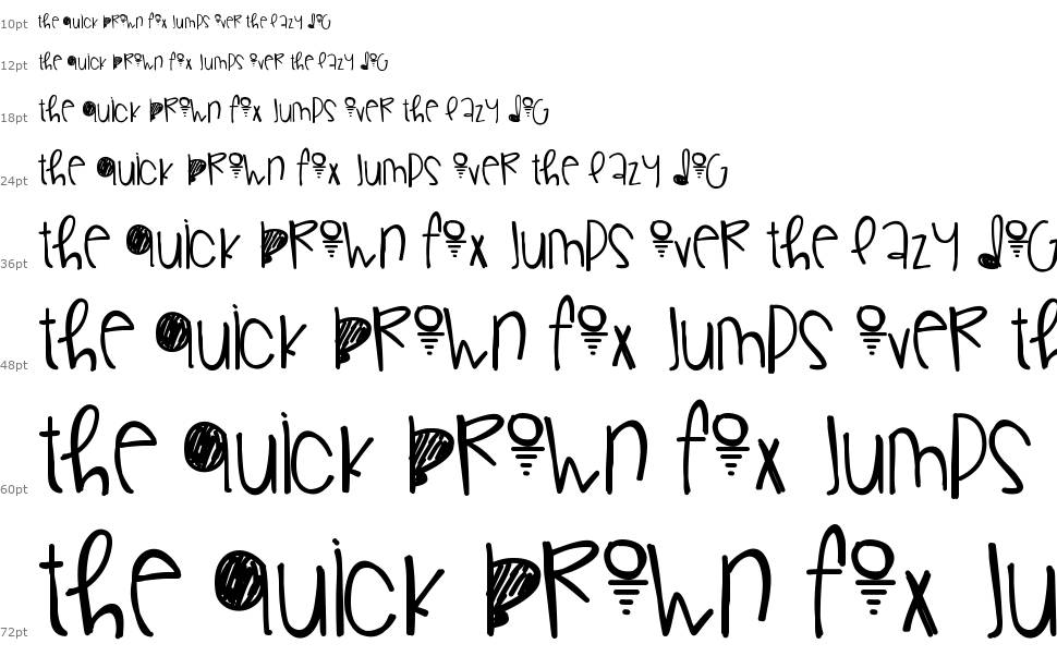 Gorgeous Flaws font Waterfall