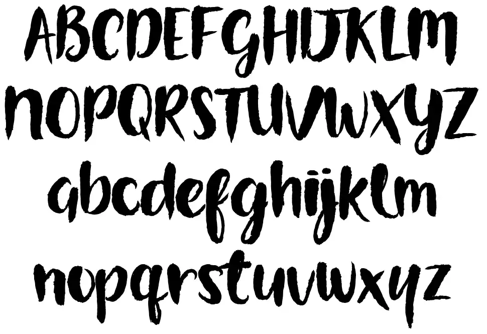 Gorgeously Worldfont specimens
