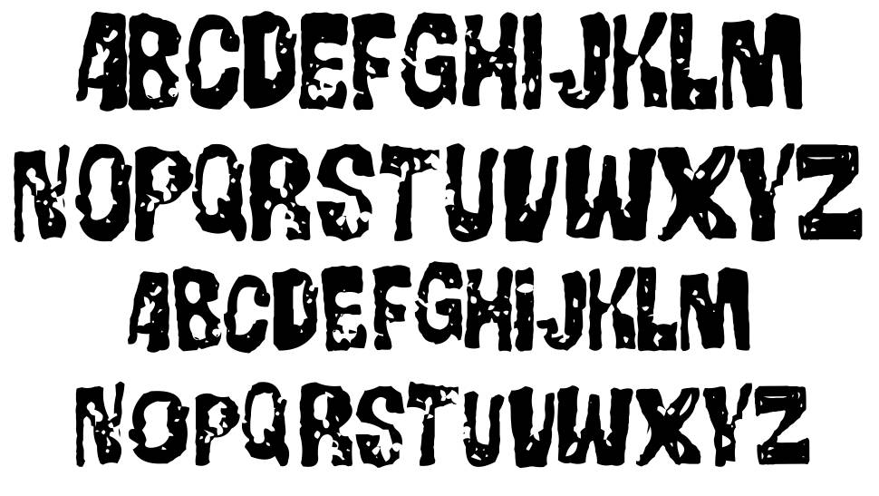 Gorgo font specimens