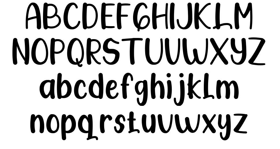 Gostone font specimens