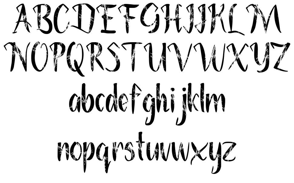 Gothic Era font specimens
