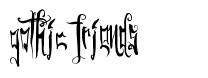 Gothic Friends 字形