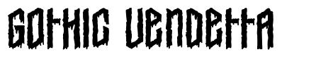 Gothic Vendetta 字形