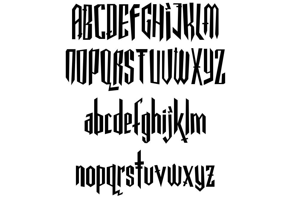 Gothickella font