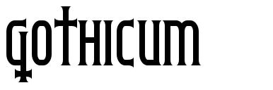 Gothicum шрифт