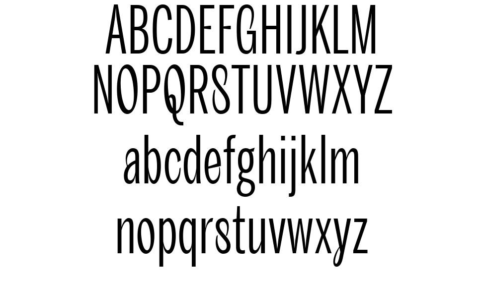 Goversy font specimens