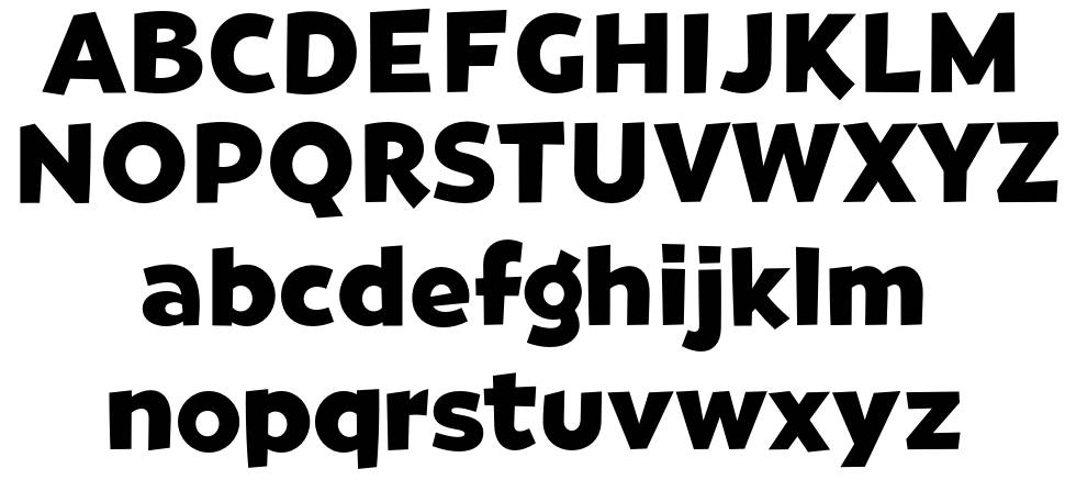 Govia Sans font Örnekler