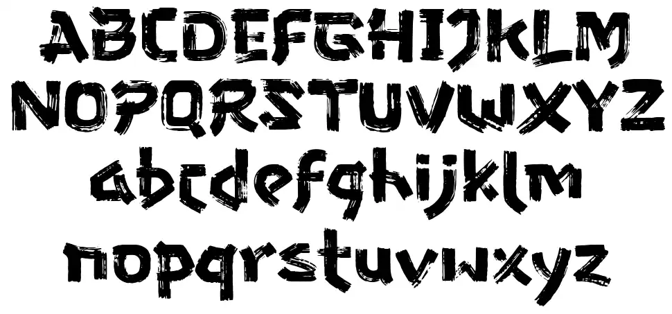 Gozaru Specimen Gozarufont specimens