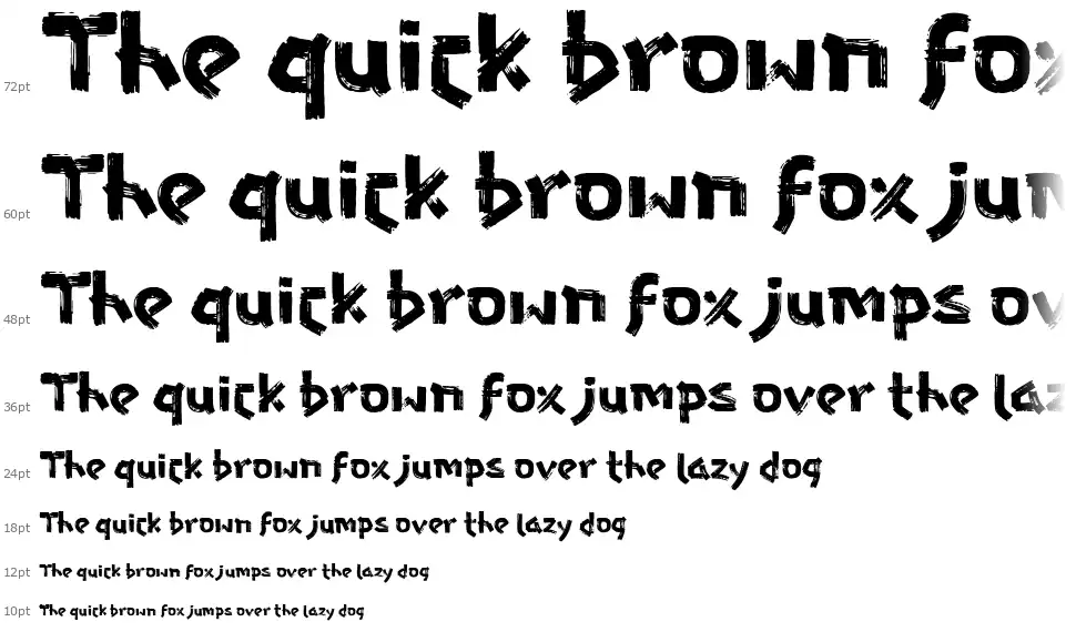 Gozaru Waterfall Gozarufont waterfall