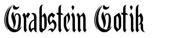 Grabstein Gotik шрифт