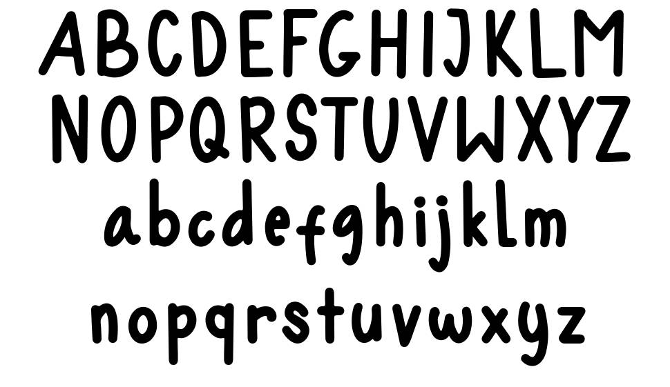 Gracelyn font Örnekler