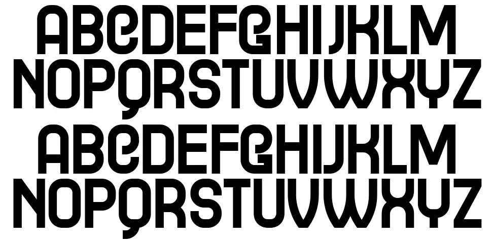 Gradistanacfont specimens