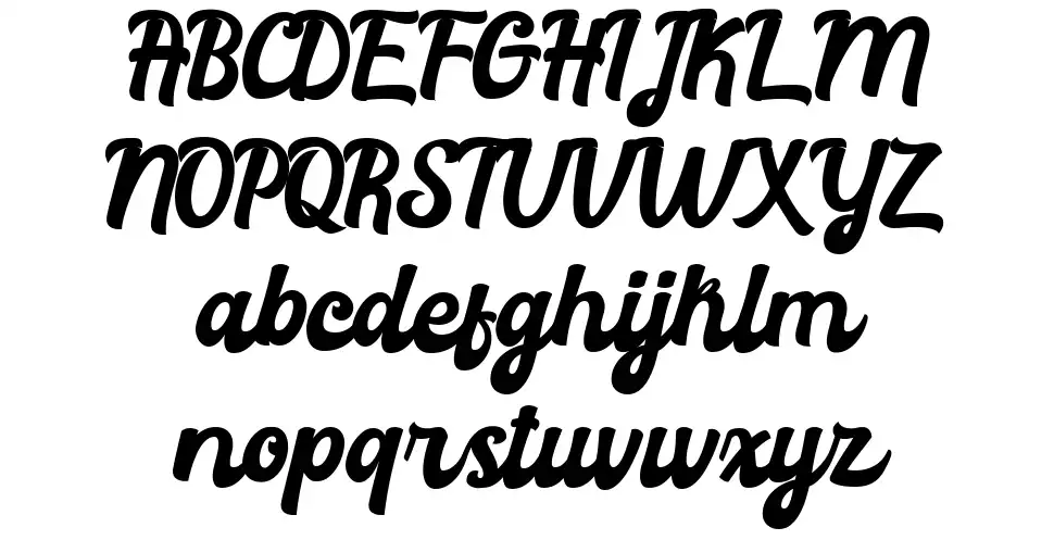 Graduationfont specimens
