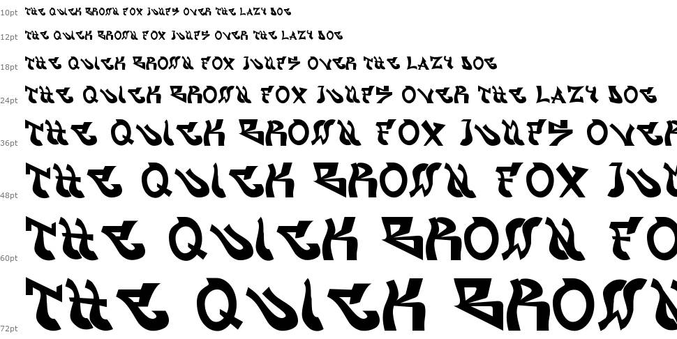 Graffont font Şelale