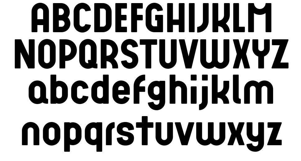 Grafika Type.1 字形 标本