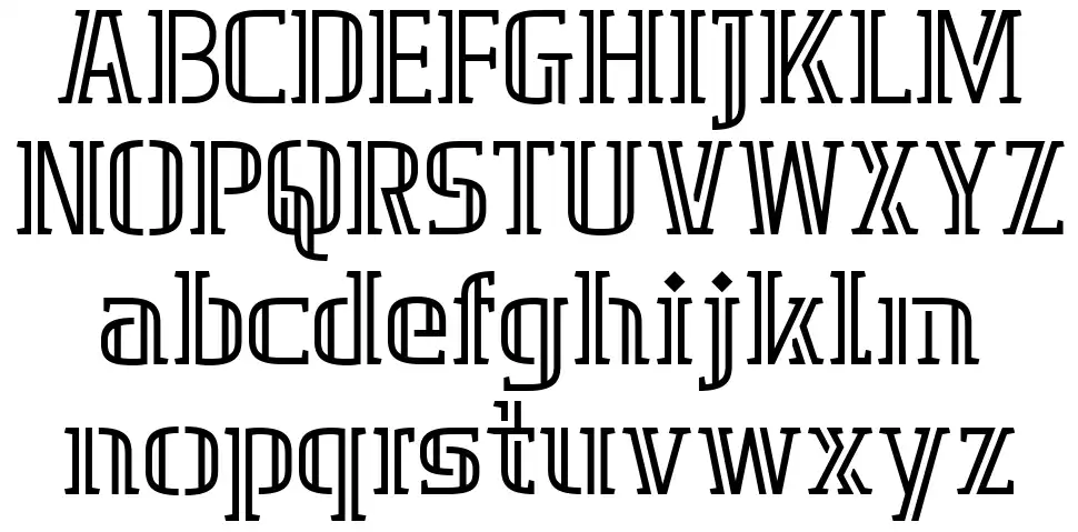 Grafika Type.2 fonte Espécimes