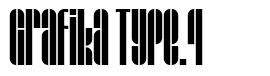 Grafika Type.4 шрифт