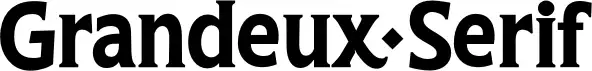 Grandeux Serif